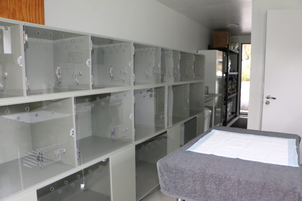 Bird rehab cages